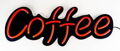 Neonskylt 60 cm ""Coffee""