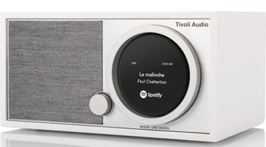 Tivoli Audio Model ONE Digital+, White/Grey