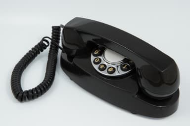 GPO Audrey Retrotelefon - Svart