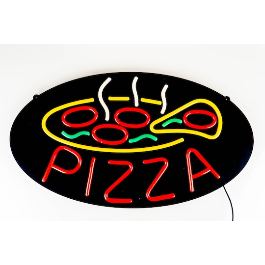 Neonskylt 70 cm ""Pizza""