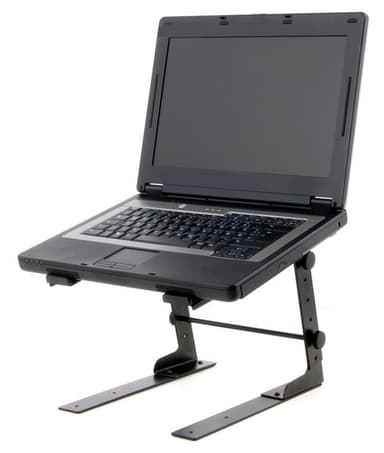 Laptopstativ med bord, svart SLT 001