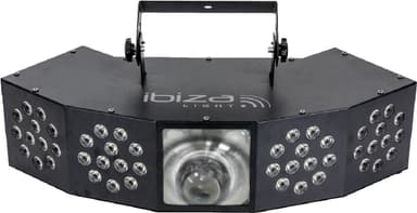 Ibiza Starwash 3-i-ett ljuseffekt med DMX
