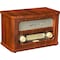 Vintage radio med Bluetooth och FM
