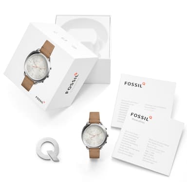 Fossil Q Hybrid smartwatch (dam/ brunt läder)