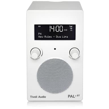 Tivoli Audio PAL+BT DAB+/Bluetooth-Högtalare (Vit)