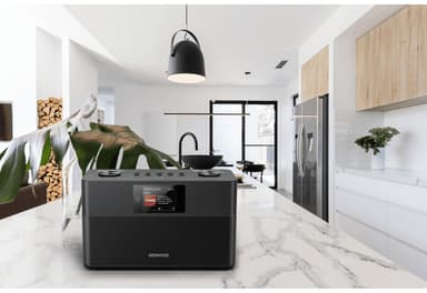Kenwood CR-ST100SB Internett/DAB+, BT, Svart