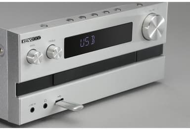Kenwood M-918DAB - Mini-system med Bluetooth och DAB, silver