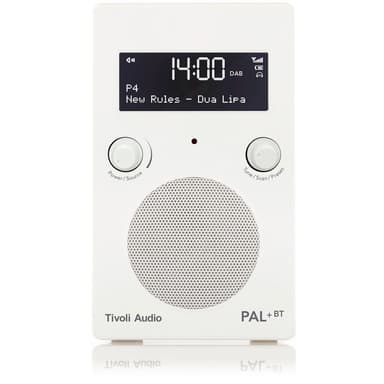 Tivoli Audio PAL+BT DAB+/Bluetooth-Högtalare (Vit)