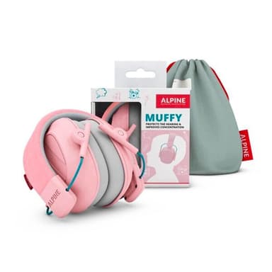Alpine Muffy Mk2, Hörselskydd för barn- pink