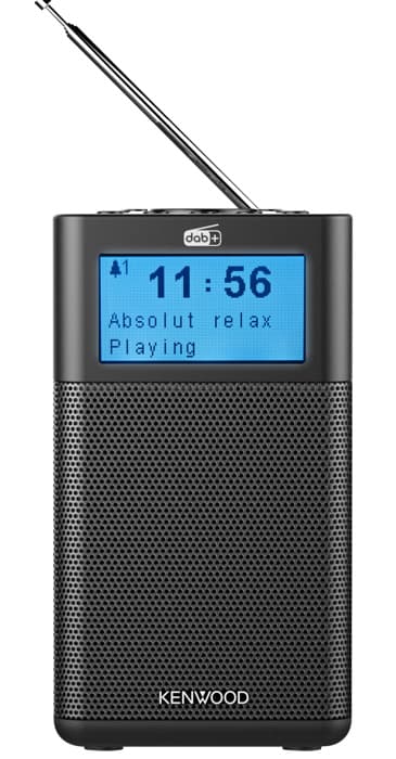 Kenwood CR-M10DAB-B FM,DAB+, Bluetooth, Svart