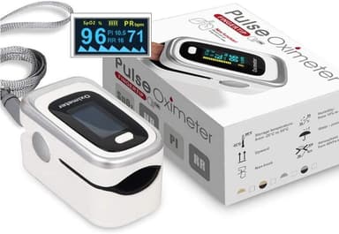 Pulsoximeter - mäter syresättning och puls via finger