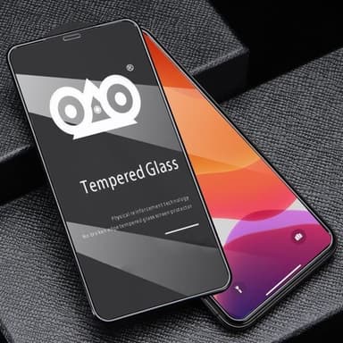 9H tempererat skärmskydd till iPhone 11