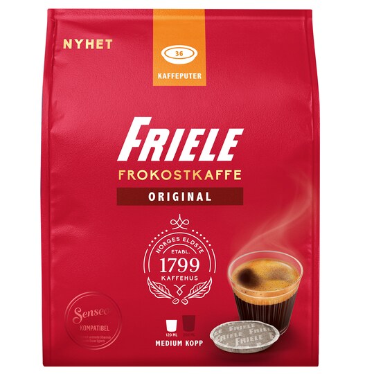 Friele Standard kaffepads (36 stk)