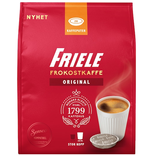 Friele Standard kaffepads (20 stk)
