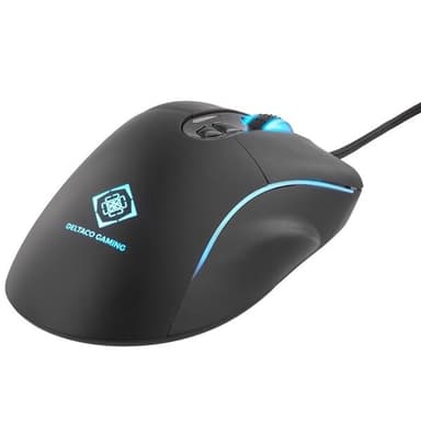 DELTACO GAMING optisk mus - RGB