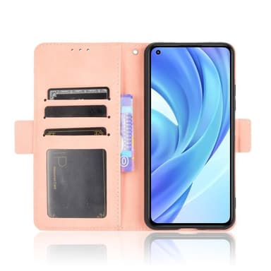 SKALO Xiaomi Mi 11 Lite 6-FACK Plånboksfodral - Rosa