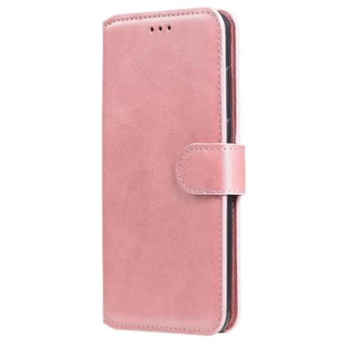 SKALO Samsung S21 FE Klassiskt Plånboksfodral - Roséguld