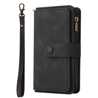 SKALO Xiaomi Mi 11 Lite Big Wallet 17-FACK Plånboksfodral - Svart