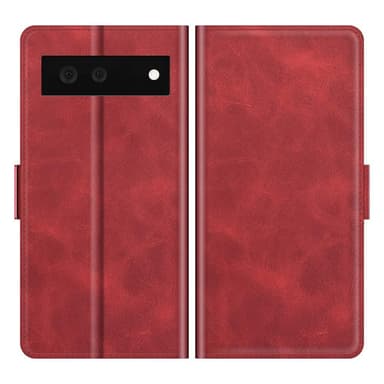 SKALO Google Pixel 6 Premium Plånboksfodral - Röd