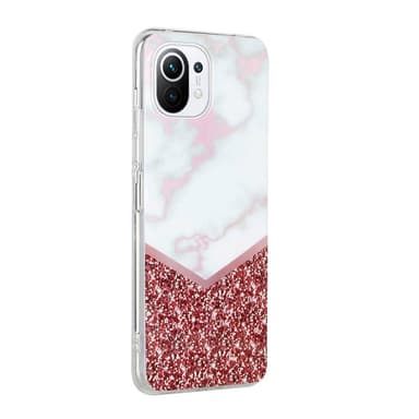 SKALO Xiaomi Mi 11 Lite Marmor TPU-skal - Motiv 9