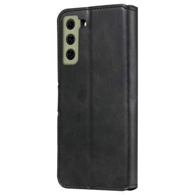 SKALO Samsung S21 FE Klassiskt Plånboksfodral - Svart