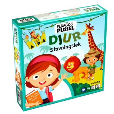 Pedagog Pussel Djur Stavningslek (SE)