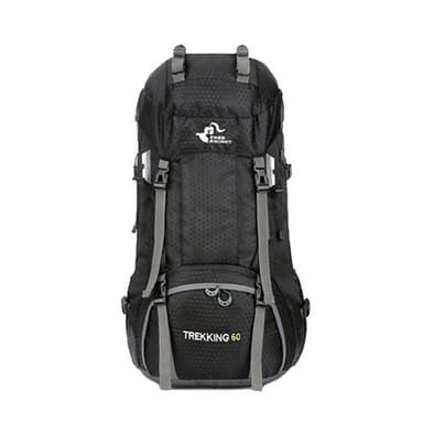 Vandringsryggsäck 60L Svart