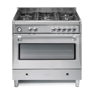 Pazzano Spis - Royal 90 cm (1 ugn) (Rostfri/Krom) Gas