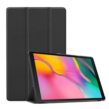 Samsung Galaxy Tab A (10.1") Tri-Fold fodral konstläder Svart