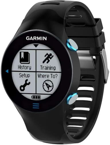 Garmin Forerunner 610 armband silikon Svart