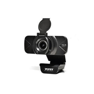 PORT DESIGNS FHD Webbkamera 900078 Svart, USB