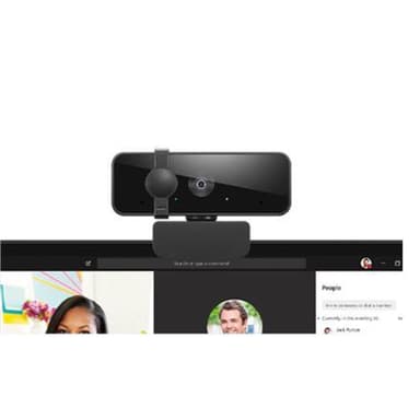 Lenovo Essential FHD -webbkamera Svart, USB 2.0
