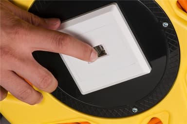 Mobil kabeltrumma för RJ45-nätverk15949