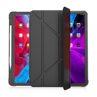 iPad Pro 12,9" fodral PU/silikon Svart