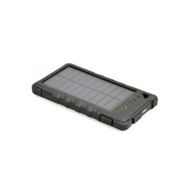 Port Connect Solar Power Bank -batteri, 4 smarttelefonladdningar, stöt