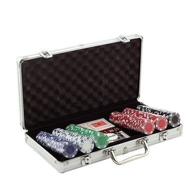 Poker Set  i väska med 300 marker