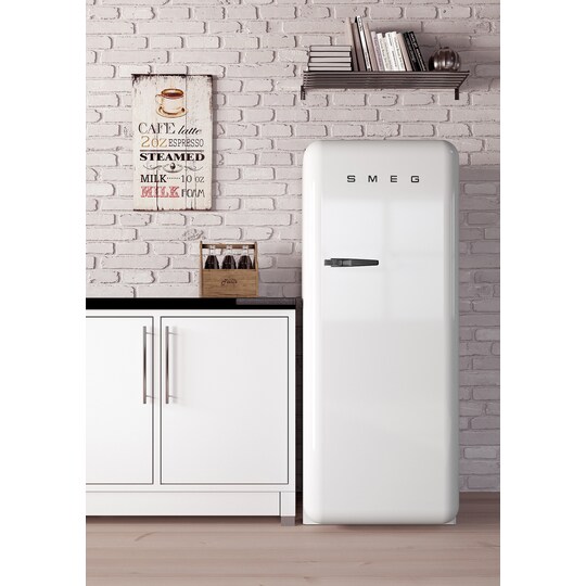 Smeg 50 s style kylskåp med frysfack FAB28RB2 (vit)