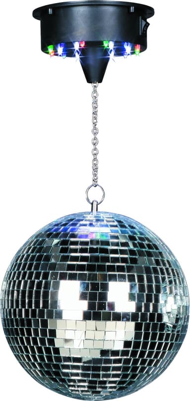 Discokula 20cm med LED ljus