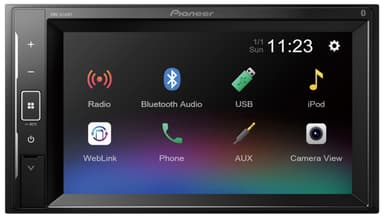 Pioneer DMH-A240BT Multimediaspelare med Bluetooth
