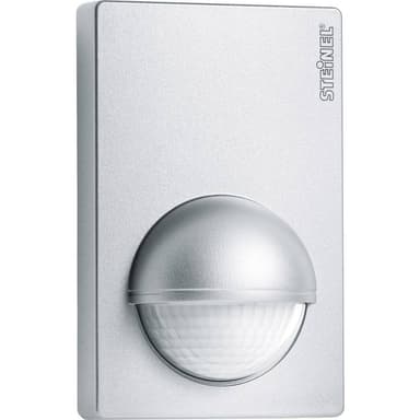 Steinel 603618 Vägg PIR-rörelsedetektor Relä Silver