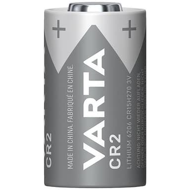 Fotobatteri CR 2 Litium Varta LITHIUM Cylindr. CR2