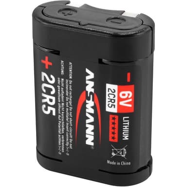 Fotobatteri 2CR5 Litium Ansmann 2CR5 6 V 1 st