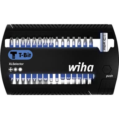 Wiha 41830 Bit-Set 31 delar Stjärnspår Phillips,