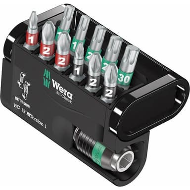 Wera Bit-Check 12 BiTorsion 1 05057420001 Bit-Set 12