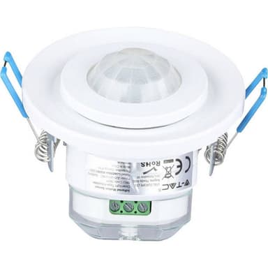 V-TAC 5091 Infälld Rörelsedetektor 360 ° Vit IP20