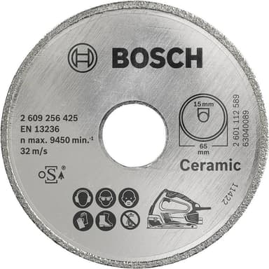 Diamantkapskiva Bosch Accessories 2609256425 Diameter