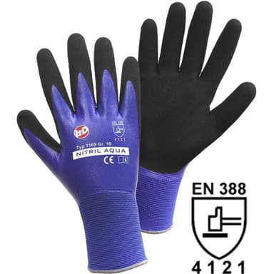 Nylon Arbetshandske Storlek (handskar): 8, M CAT II L+D