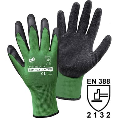 Latex Arbetshandske Storlek (handskar): 11 EN 388, EN