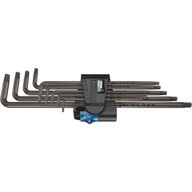 Inner-TORX Vinkelskruvmejselset Wera 967/9 TX XL HF 1