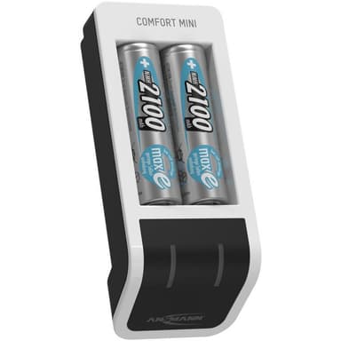 Ansmann Comfort Mini Batteriladdare NiMH inkl. batteri